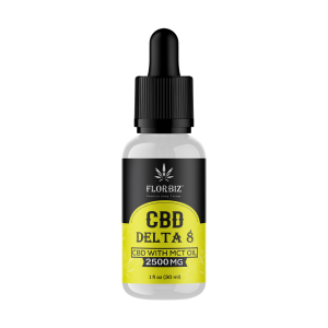 DELTA 8 OIL 2500MG with CBD FULL SPECTRUM